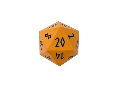 Avalanche Boulder – Mystery Boulder 55mm Silicone D20 | Oversized Bouncy Dice for Tabletop Gaming | Soft Silicone | Collectible Surprise Edition | Fun Gift for RPG & Dice Lovers