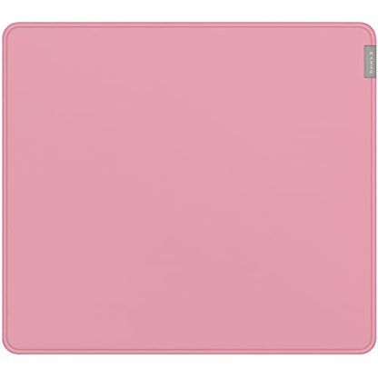 Razer Strider Hybrid Mouse Mat with a Soft Base & Smooth Glide: Firm Gliding Surface - Anti-Slip Base - Rollable & Portable - Anti-Fraying Stitched Edges - Water-Resistant - Large - Quartz Pink - color: Quartz Pink, size: 15.8L x 17.7W inches