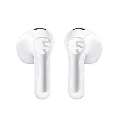 SoundPEATS Air6 HS Wireless Earbuds, Bluetooth 6.0, LDAC Hi-Res Audio for HiFi Sound, 13mm Dynamic Driver, Total 45H, Quick Charging, IPX5 Resistant, Comfortable Fit, ENC Noise Canceling, Support App - color: White