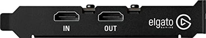 Elgato HD60 Pro1080p60 Capture and Passthrough, PCIe Capture Card, Low-Latency Technology, PS5, PS4, Xbox Series X/S, Xbox One