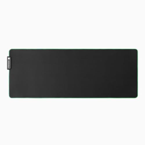 Desky LED Gaming Mouse Pad - Extended RGB Mouse Mat with 10 Lighting