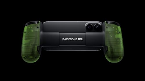 BACKBONE Pro Gaming Controller, Xbox Edition | For iPhone 15/16/17 & Android, USB-C, Bluetooth, & Wired, Play Anywhere on Any Screen, 1-Month Xbox Game Pass Ultimate - color: Xbox Edition Pro (Green)