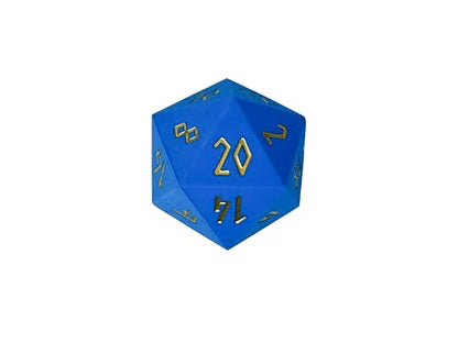 Avalanche Boulder – Mystery Boulder 55mm Silicone D20 | Oversized Bouncy Dice for Tabletop Gaming | Soft Silicone | Collectible Surprise Edition | Fun Gift for RPG & Dice Lovers
