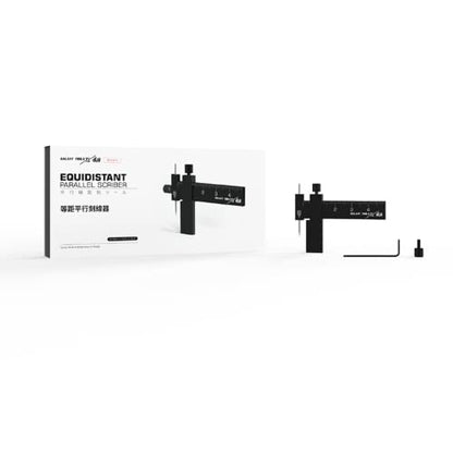 Equidistant Parallel Scriber For Figure Kit Military Miniature Scale Model Hobby Resin GK, Machinists, Technicians Or Craftsmen (Black)