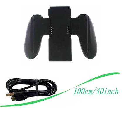 Joy Con Grip for Nintendo Switch OLED with Charging Station, Ergonomic Controller Hand Grip with Enhanced Comfort, Secure & Non-Slip Hold for Switch/Switch OLED JoyCons - size: Charging