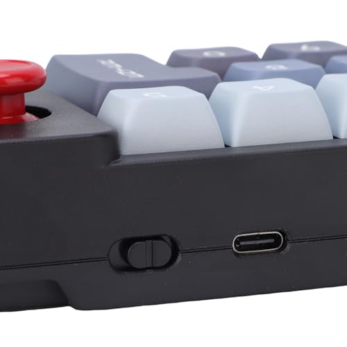 Fabater Mechanical Number Pad, Wired USB Numeric Keypad with 12 RGB LED Backlight and Joystick Roller, 12 Keys Macro Keyboard for Laptop PC Gaming, Numpad for Laptop Computer (Black) - color: Black