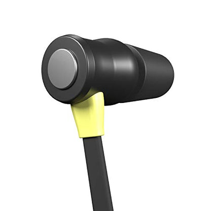 ISOtunes Xtra 2.0 Bluetooth Hearing Protection, OSHA Compliant Work Earbuds | 27 dB NRR, 85 dB volume limit, 11-hour battery, noise-cancelling mic, sound-isolating earplug design - color: Black and Yellow