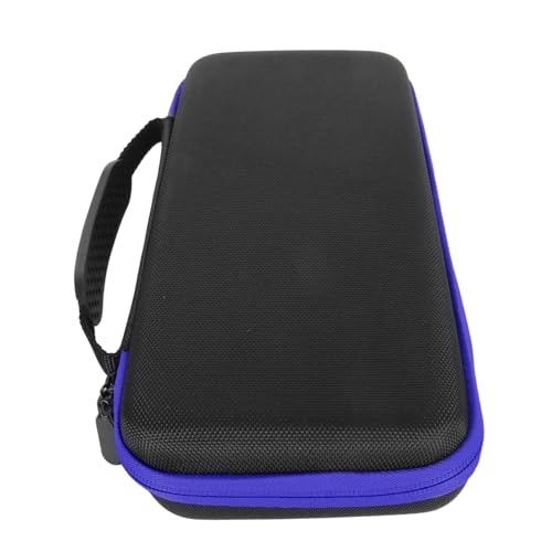 Estink Handheld Game Console Carrying Case EVA Nylon Shockproof Storage Bag 31 X 14 X 6cm for Ally 7 Inch 120Hz Gaming Handheld Travel Camping Daily Use (Blue) - color: Blue