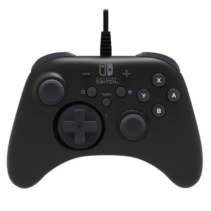 HORI HORIPAD Wired Controller for Nintendo Switch - Turbo Functions, Detachable D-pad, Precision Analog Sticks, Fast-Action Shoulder Buttons