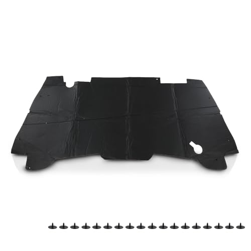 PIT66 Under Hood Insulation Pad Compatible with Dodge Ram 1500 1994 1995 1996 1997 1998 1999 2000 2001(Not Fit Durango Or Dakota, Not Fit for Diesel) - style: 1994-2001 Dodge Ram 1500