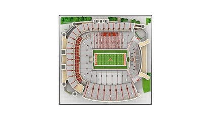 Pro-Lion 3D Jigsaw Puzzle of Darrell K Royal–Texas Memorial Stadium -104 Pieces | Home of Texas Longhorns | NCAA Football Gifts for Age 7+ - style: Texas Longhorns