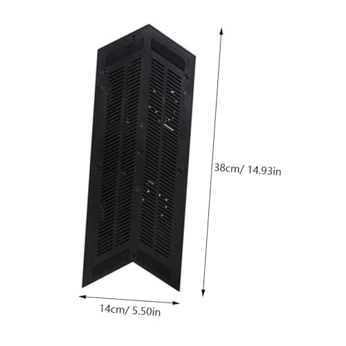 Uonlytech Vertical Stand Cooling Fan Base for Controllers Console Stand with 2 Fans Charging Station Dual Charger Ports Hub