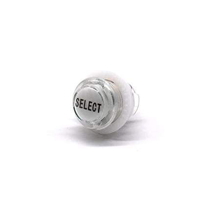 Arcity 4 Pcs/Lot 24mm Arcade LED Push Buttons Illuminated Start Select Coin Exit Lit with Microswitch for Arcade Machine Games Console Parts 5V White New - color: START SELECT COIN EXIT