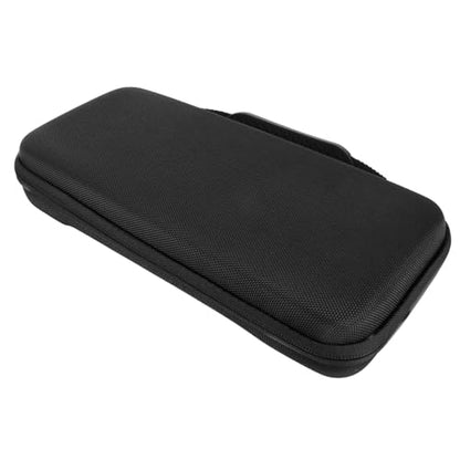 Estink Handheld Game Console Carrying Case EVA Nylon Shockproof Storage Bag 31 X 14 X 6cm for Ally 7 Inch 120Hz Gaming Handheld Travel Camping Daily Use (Black) - color: Black