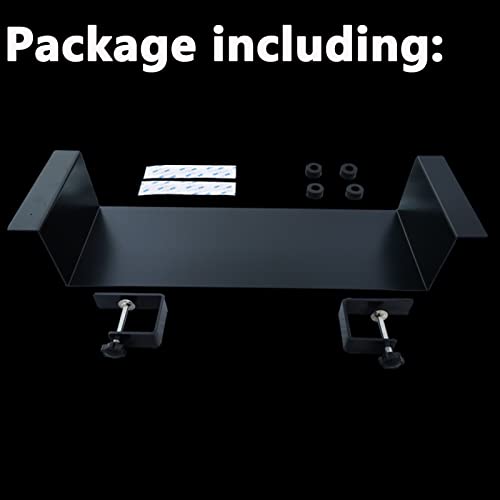 Racing Game USB Handbrake Drift Adapter Board for Logitech G27 G29 Steam Racing Game Simulation Bracket Accessories (Under Table Bracket, Black) - size: Under table bracket
