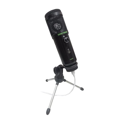 UM48 USB Condenser Microphone - Professional Audio for Streaming, Podcasting, Meetings, Gaming, 48kHz, Cardioid, PC/MAC/iOS/Android Compatible