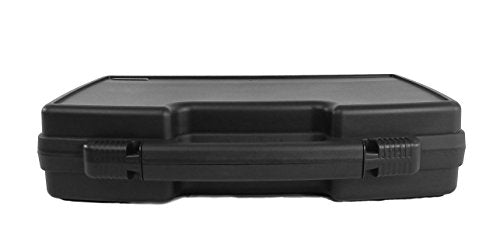 CASEMATIX Hard Shell Miniature Storage Travel Case - 30 Figurine Miniature Organizer and Miniatures Carrying Case with Foam Compatible with Roleplaying Minis
