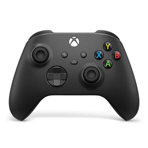 XBOX Wireless Gaming Controller | Carbon Black | Consoles, PCs, TVs, mobile, and more | Textured Grip | Wireless, Bluetooth, USB-C Connectivity - style: Carbon Black