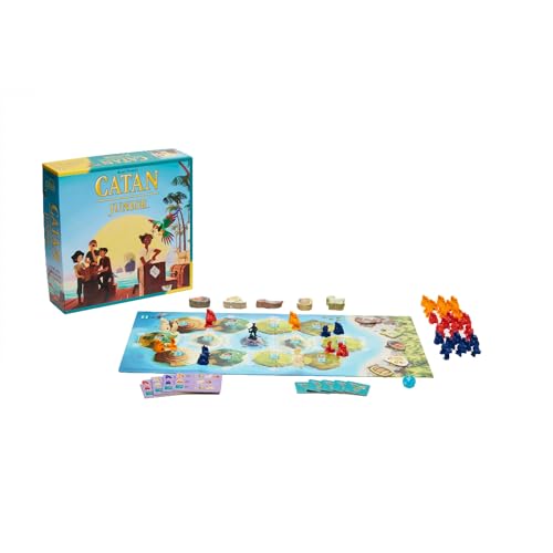 CATAN Junior Board Game - Swashbuckling Adventure for Young Pirates! Strategy Game, Fun Family Game for Kids and Adults, Ages 6+, 2-4 Players, 30 Minute Playtime, Made by CATAN Studio | Swashbuckling Adventure for Young Pirates, Strategy Game, Fun Family