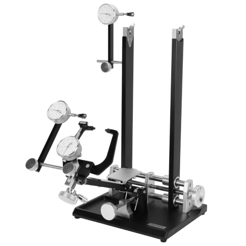 Bicycle Wheel Truing Stand with Precision Dial Indicators Bike Alignment Frame