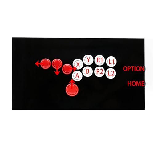 Metal Shell Arcade Joystick Fight Stick Controller For PC Gaming Accessories Game Handle Gift For Friend Gamepad Black Arcade USB