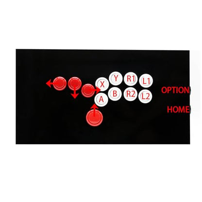 Metal Shell Arcade Joystick Fight Stick Controller For PC Gaming Accessories Game Handle Gift For Friend Gamepad Black Arcade USB