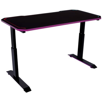 Cooler Master GD120 PC Gaming Desk with Cable Management, Water-Repellent Mousepad, Modern Simple Sturdy Style Table Workstation for Home Office - style: GD120