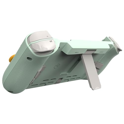 CRKD Nitro Deck Crystal Collection with Carry Case - Professional Handheld Deck with Zero Stick Drift for Nintendo Switch and Switch OLED (Retro Mint - Nostalgia Collection) - color: Retro Mint