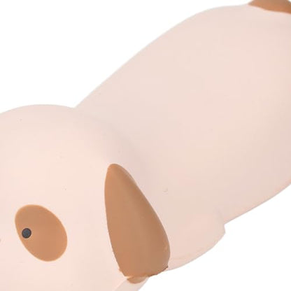 Adorable Animal Shaped PU Wrist Rest Pad for Keyboard Gel Cushion to Reduce Hand Strain and Office Comfort - size: Long Eared Dog