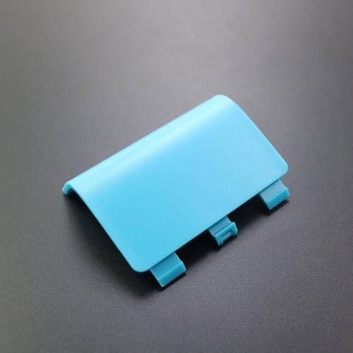 Plastic Battery Door Lid Pack Shell Back Cover for Xbox Series S X Controller Replacement (Light Blue)
