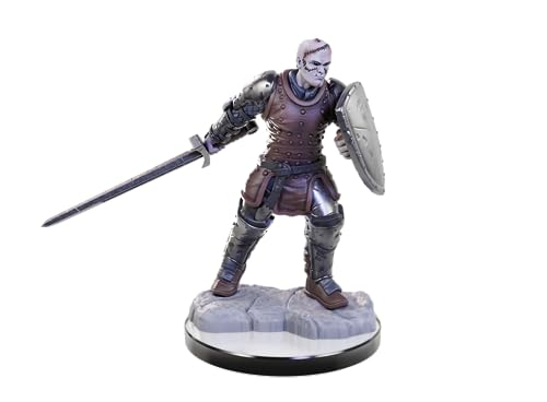 WizKids D&D Nolzur's Marvelous Miniatures: Reborn Paladin & Warlock Dungeons and Dragons Unpainted Miniatures - style: Reborn Paladin & Warlock
