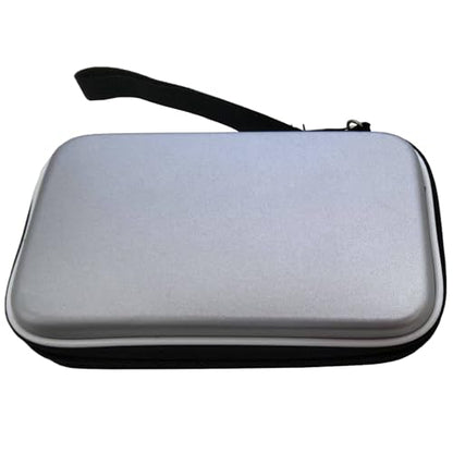 JYGamhanbil Hard Travel Carrying Case Bag Cover Shell for Nintendo GameBoy Color Advance GBA/GBC/GBP/DS Lite/NDSL/NDSi,for Anbernic RG34XX,Silver - color: Silver