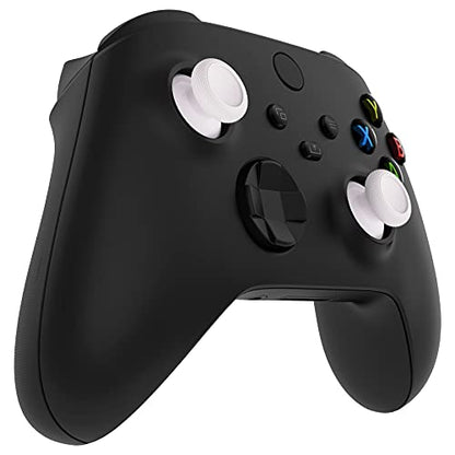 eXtremeRate Replacement Thumbsticks for Xbox Series X & S Controller, Joysticks Repair Kit for Xbox Wireless Controller, Custom Analog Stick Buttons for Xbox One S/X/Elite Controller - White - color: White