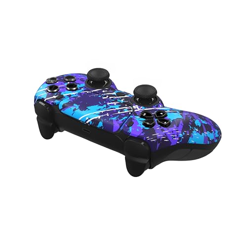 Custom Controllerzz Custom Wireless Controller Compatible with PS5 - Multiple Designs Available (Midnight Surge) - color: Midnight Surge