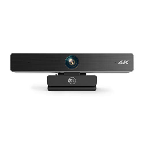 MEE Audio C11Z 4K Ultra HD Webcam with ANC Microphones, 4X Digital Zoom, Low Light Correction, Wide Angle Lens and Privacy Cover for Zoom Video Conferencing on Computer PC Mac Laptop Desktop - style: 4K Wide Angle