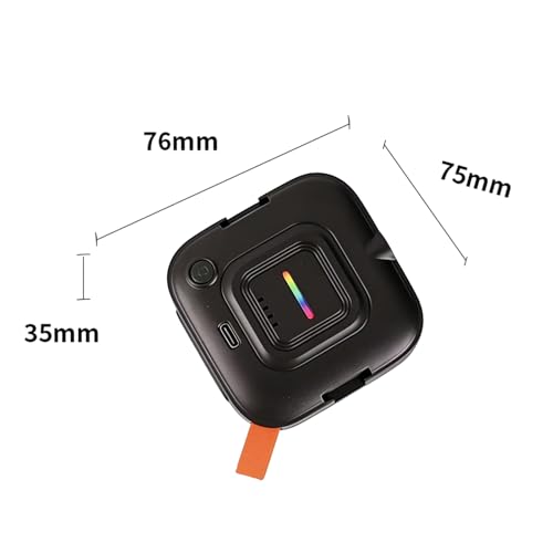 LICAEVEY RGB Video Photography Lighting, 2700K-9000K Portable LED Fill Light Panel with Clip Mount, 55 Beads CRI95+ On Camera Light for Content Creator, Vlog, Streaming