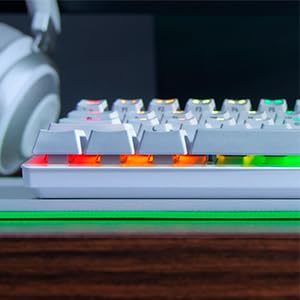 Razer Huntsman Mini Special Edition, 60% Optical Gaming Keyboard (Linear Red Switch) (Renewed)