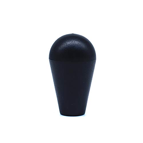 Arcity Arcade Joystick Bat Oval Top Handle Knob American Type Replacement Black for ZIPPY SANWA SEIMITSU Arcade1up Fight Stick Machine Console Cabinet New - color: Black