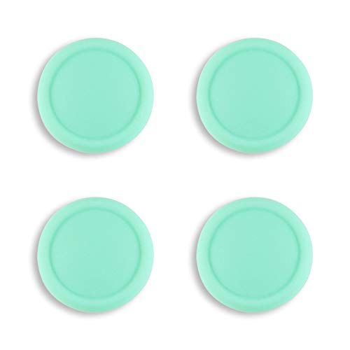 eXtremeRate PlayVital Switch Joystick Caps, Thumbstick Caps, Silicone Analog Cover for Switch Lite & OLED Joycon Thumb Grips - Mint Green - color: Mint Green