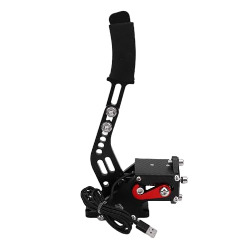 POCREATION PC Racing Game USB Handbrake 16Bit Simulate Linear Handbrake for G27 G29 G920 G923 T500 T300