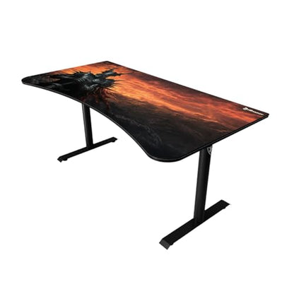 Arozzi Arena Gaming Desk Pad D016 | Full Desk Mouse Pad, Washable Desk Mat, Anti-Slip Rubber Base, Water-Resistant Surface - color: D016