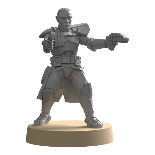 Star Wars: Legion Clone Captain Rex COMMANDER EXPANSION - Tabletop Miniatures Game, Strategy Game for Kids and Adults, Ages 14+, 2 Players, 3 Hour Playtime, Made by Atomic Mass Games - style: Galactic Republic Expansions: Captain Rex