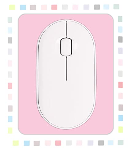 Small Rectangular Mouse pad Shop,only Takes up Mouse Space, Universal Mini Mouse pad Portable Waterproof, with Non-Slip Glue Base, Pink 5X6 inches, - color: Pink, size: 5x6 inches