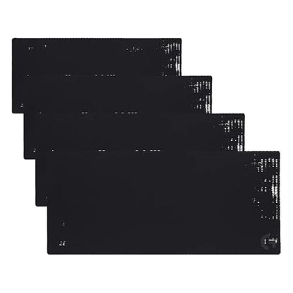 Logitech G840 XL Cloth Gaming Mouse Pad - 0.12 in Thin,Stable Rubber Base,Performance-Tuned Surface - Black,(Pack of 4) - size: XL (Pack of 4), style: Cloth