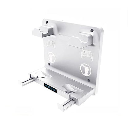 Controller Charging Station Wall Mount for VR 2 Controller Holder Wall Hanging Vertical Charging Stand Dock Controller Headphone Holder Storage Stand Hook