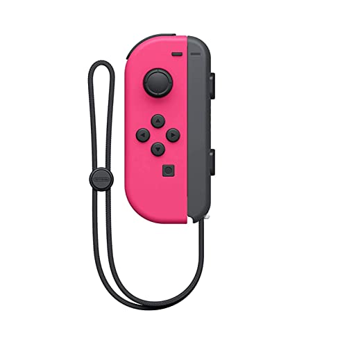 Genuine Nintendo Switch Joy-Con Wireless Controller Neon Pink (Left) (Renewed) - color: Neon Pink (Left)