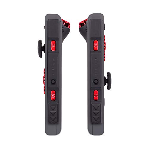 eXtremeRate Complete Replacement Buttons for Nintendo Switch Joycon and Nintendo Switch OLED, ABXY Button Home Direction Plus Minus L R ZL ZR SR SL Trigger for Joycon Controller, Red Chrome - color: Chrome Red