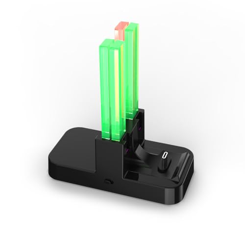 Dobe - 5 in 1 Charging Dock Compatible with Nintendo Switch for Joy Con & OLED Model Controller with Lamppost LED Indication, Charger Stand Station with Charging Cable