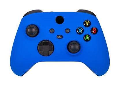Xbox One Series X S Custom Soft Touch Controller - Soft Touch Feel, Added Grip, Cool Blue Color - Compatible with Xbox One, Series X, Series S - color: BLUE XS