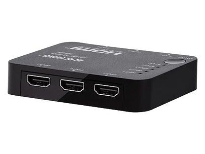 Monoprice 4K 5x1 HDMI 2.0 Switch - 4K@60Hz, Dolby Vision, HDR, HDR10, Hybrid Log-Gamma, 18Gbps, HDCP 2.2, HDMI 2.0, USB Powered, with IR Remote Control - Blackbird Series